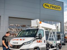 EMİSYONSUZ PALFINGER P 250 BK eDRIVE DÜNYA PRÖMİYERİNİ YAPTI